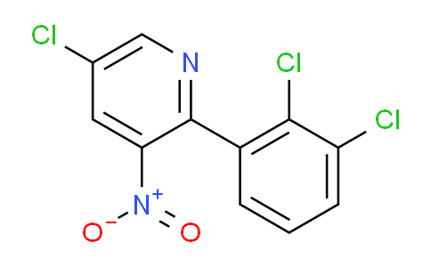 5-Chloro-2-(2,3-dichlorophenyl)-3-nitropyridine