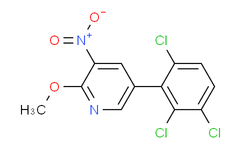 AM52905 | 1361594-13-9 | 2-Methoxy-3-nitro-5-(2,3,6-trichlorophenyl)pyridine