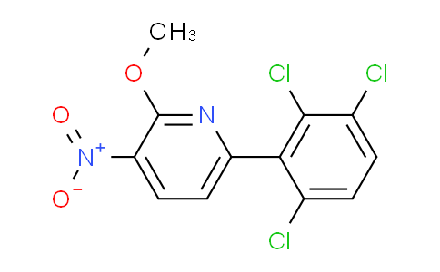 AM52908 | 1361572-49-7 | 2-Methoxy-3-nitro-6-(2,3,6-trichlorophenyl)pyridine