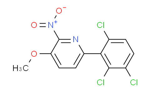 AM52912 | 1361738-43-3 | 3-Methoxy-2-nitro-6-(2,3,6-trichlorophenyl)pyridine