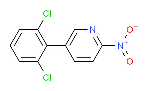 5-(2,6-Dichlorophenyl)-2-nitropyridine
