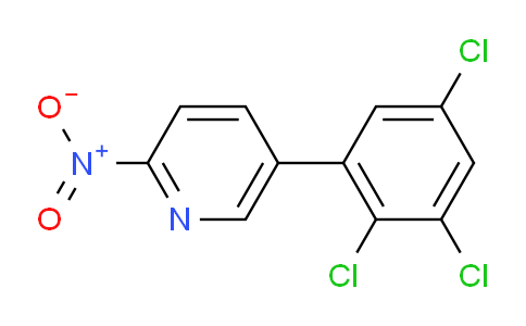 2-Nitro-5-(2,3,5-trichlorophenyl)pyridine