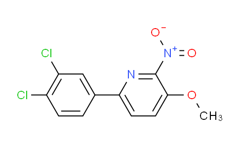AM52948 | 1361655-97-1 | 6-(3,4-Dichlorophenyl)-3-methoxy-2-nitropyridine