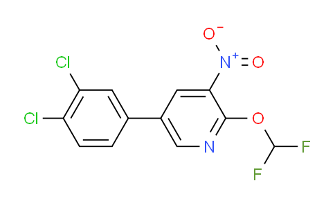 AM52956 | 1361886-33-0 | 5-(3,4-Dichlorophenyl)-2-(difluoromethoxy)-3-nitropyridine
