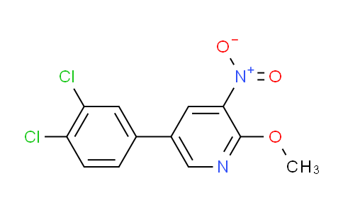 AM52964 | 1361722-14-6 | 5-(3,4-Dichlorophenyl)-2-methoxy-3-nitropyridine