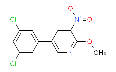 AM52966 | 1361738-20-6 | 5-(3,5-Dichlorophenyl)-2-methoxy-3-nitropyridine