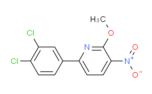 AM52967 | 1361708-39-5 | 6-(3,4-Dichlorophenyl)-2-methoxy-3-nitropyridine