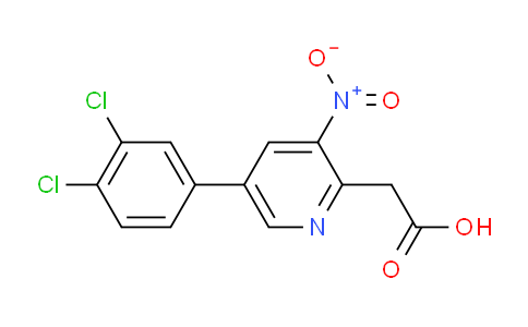 AM52974 | 1361657-19-3 | 5-(3,4-Dichlorophenyl)-3-nitropyridine-2-acetic acid