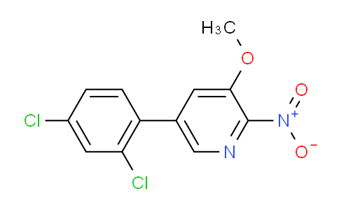 AM52980 | 1361764-49-9 | 5-(2,4-Dichlorophenyl)-3-methoxy-2-nitropyridine