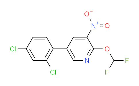 AM52992 | 1361771-20-1 | 5-(2,4-Dichlorophenyl)-2-(difluoromethoxy)-3-nitropyridine