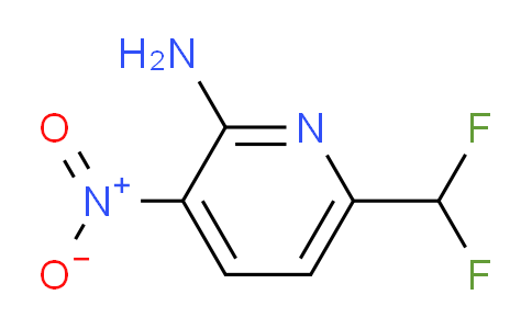 AM53043 | 1804438-96-7 | 2-Amino-6-(difluoromethyl)-3-nitropyridine