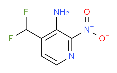 AM53047 | 1805312-49-5 | 3-Amino-4-(difluoromethyl)-2-nitropyridine