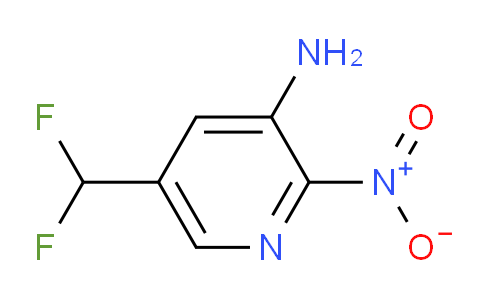 3-Amino-5-(difluoromethyl)-2-nitropyridine