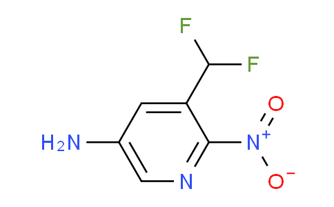 AM53056 | 1806785-55-6 | 5-Amino-3-(difluoromethyl)-2-nitropyridine