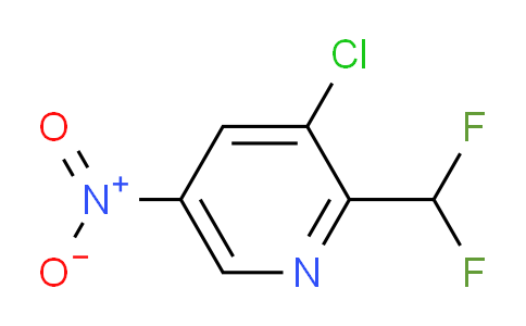 AM53066 | 1806782-44-4 | 3-Chloro-2-(difluoromethyl)-5-nitropyridine