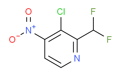 3-Chloro-2-(difluoromethyl)-4-nitropyridine