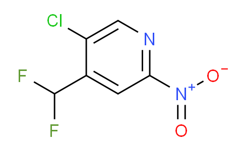 AM53071 | 1806782-95-5 | 5-Chloro-4-(difluoromethyl)-2-nitropyridine