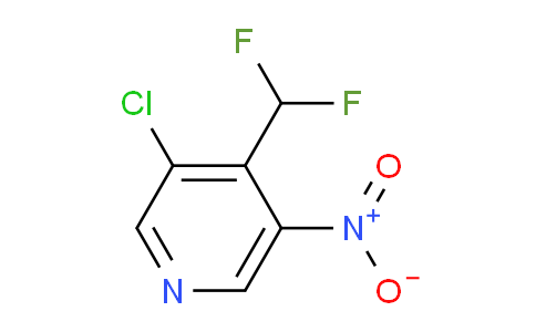 3-Chloro-4-(difluoromethyl)-5-nitropyridine