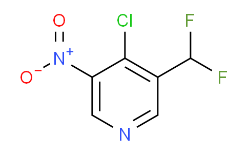 4-Chloro-3-(difluoromethyl)-5-nitropyridine