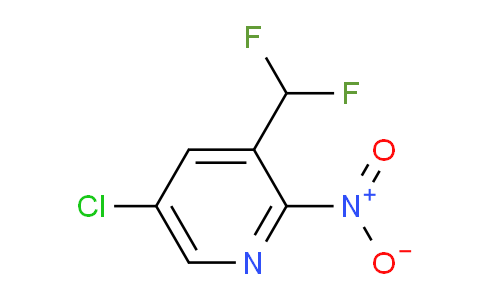 AM53076 | 1806782-45-5 | 5-Chloro-3-(difluoromethyl)-2-nitropyridine