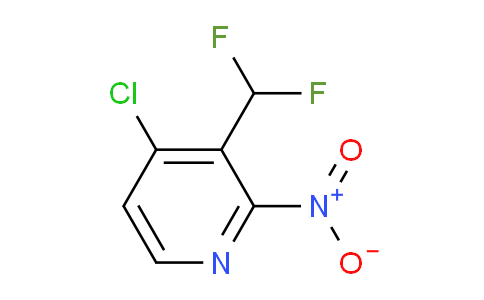 4-Chloro-3-(difluoromethyl)-2-nitropyridine