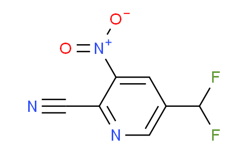 AM53082 | 1805302-55-9 | 2-Cyano-5-(difluoromethyl)-3-nitropyridine