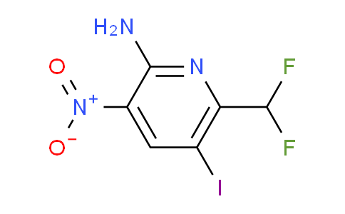 AM53092 | 1805962-32-6 | 2-Amino-6-(difluoromethyl)-5-iodo-3-nitropyridine
