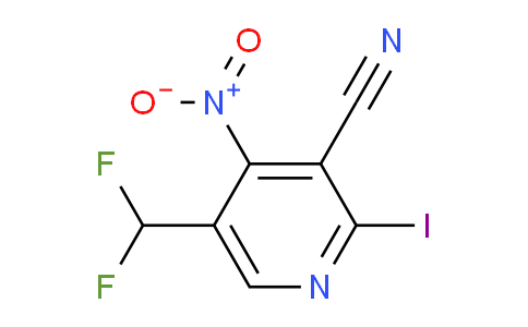 AM53140 | 1806856-74-5 | 3-Cyano-5-(difluoromethyl)-2-iodo-4-nitropyridine