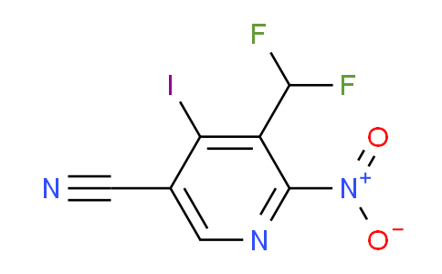 AM53141 | 1805187-20-5 | 5-Cyano-3-(difluoromethyl)-4-iodo-2-nitropyridine