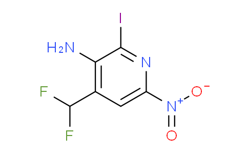 AM53143 | 1805211-70-4 | 3-Amino-4-(difluoromethyl)-2-iodo-6-nitropyridine