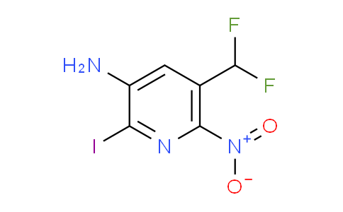 AM53145 | 1805211-80-6 | 3-Amino-5-(difluoromethyl)-2-iodo-6-nitropyridine