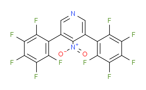 3,5-Bis(perfluorophenyl)-4-nitropyridine