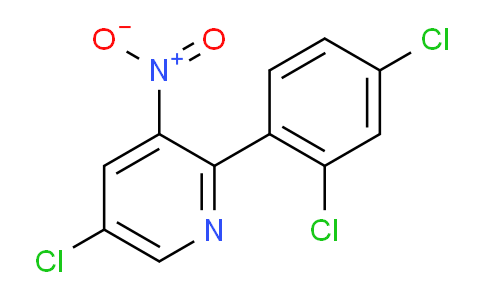 AM53158 | 1361678-42-3 | 5-Chloro-2-(2,4-dichlorophenyl)-3-nitropyridine