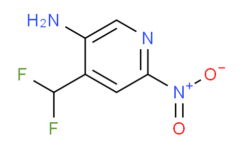 AM53168 | 1805256-90-9 | 5-Amino-4-(difluoromethyl)-2-nitropyridine