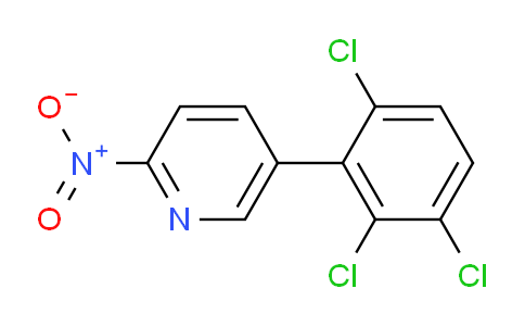 2-Nitro-5-(2,3,6-trichlorophenyl)pyridine