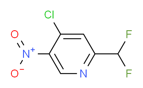 4-Chloro-2-(difluoromethyl)-5-nitropyridine