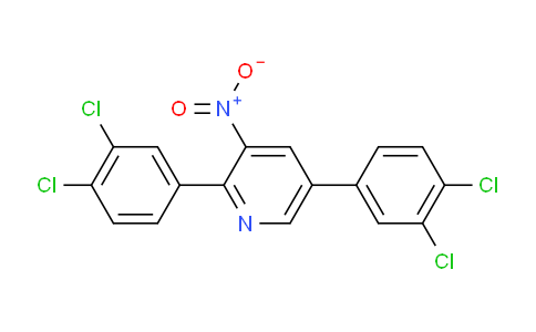 2,5-Bis(3,4-dichlorophenyl)-3-nitropyridine