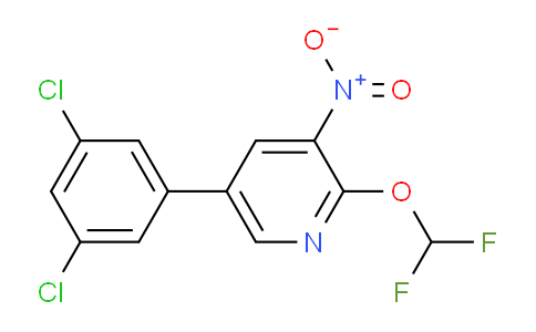 AM53183 | 1361708-45-3 | 5-(3,5-Dichlorophenyl)-2-(difluoromethoxy)-3-nitropyridine