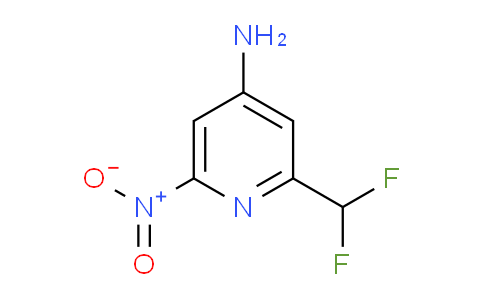 4-Amino-2-(difluoromethyl)-6-nitropyridine