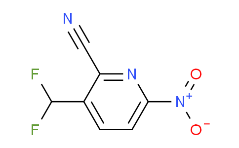 2-Cyano-3-(difluoromethyl)-6-nitropyridine