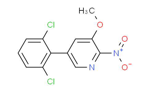 AM53205 | 1361573-70-7 | 5-(2,6-Dichlorophenyl)-3-methoxy-2-nitropyridine