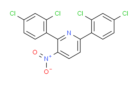 2,6-Bis(2,4-dichlorophenyl)-3-nitropyridine