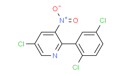 5-Chloro-2-(2,5-dichlorophenyl)-3-nitropyridine