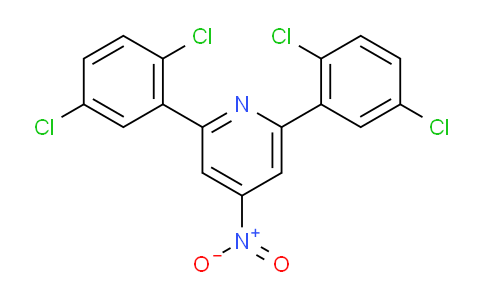 2,6-Bis(2,5-dichlorophenyl)-4-nitropyridine
