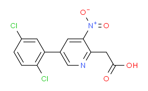 AM53216 | 1361718-34-4 | 5-(2,5-Dichlorophenyl)-3-nitropyridine-2-acetic acid