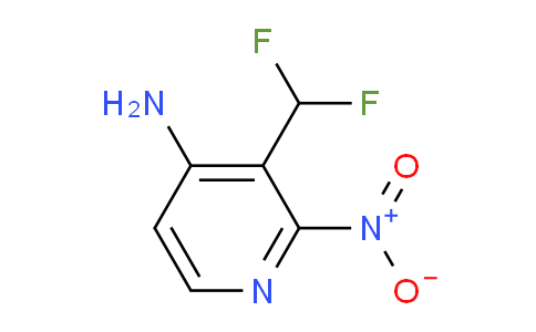 AM53226 | 1805256-97-6 | 4-Amino-3-(difluoromethyl)-2-nitropyridine