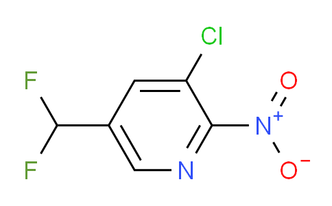 AM53230 | 1805008-62-1 | 3-Chloro-5-(difluoromethyl)-2-nitropyridine