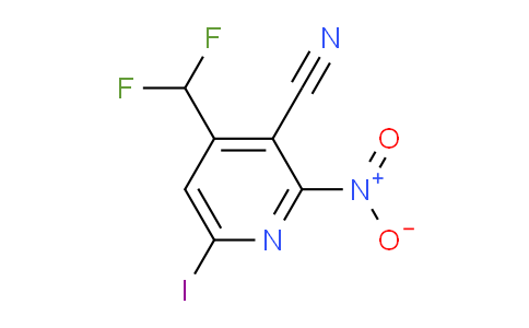 AM53241 | 1806904-86-8 | 3-Cyano-4-(difluoromethyl)-6-iodo-2-nitropyridine