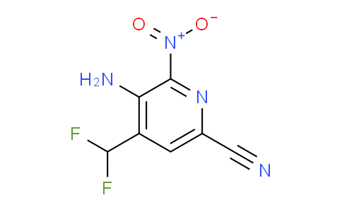 AM53248 | 1806836-70-3 | 3-Amino-6-cyano-4-(difluoromethyl)-2-nitropyridine