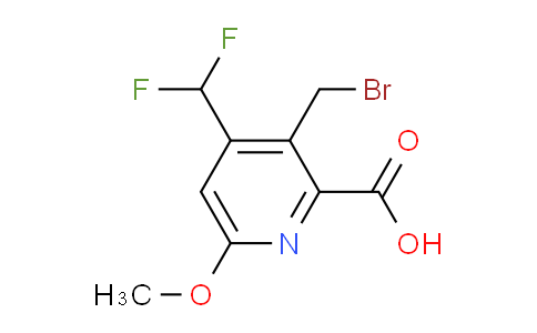 AM53267 | 1361847-56-4 | 3-(Bromomethyl)-4-(difluoromethyl)-6-methoxypyridine-2-carboxylic acid